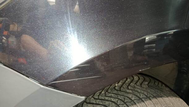 Foto: KOTFLÜGEL LINKS eines Hyundai Santa Fe 2.2 CRDi 4WD Cup