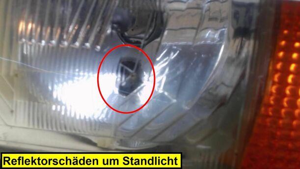 Foto: SCHEINWERFER LINKS eines Volvo 340