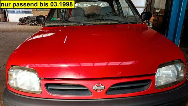 Foto: MOTORHAUBE(VOR FACELIFT) eines Nissan Micra 1.0 CL