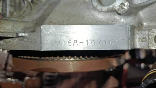 Foto: MOTOR M16A eines Suzuki SX4 1.6 VVT