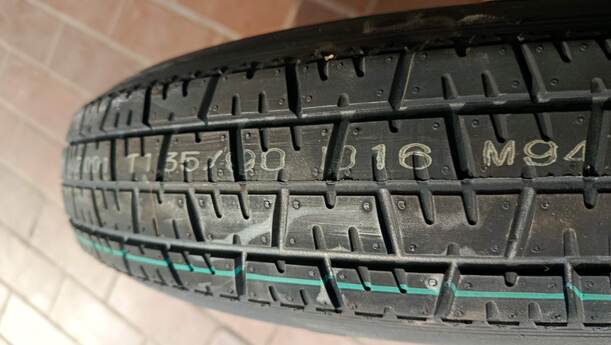 Foto: NOTRAD eines Suzuki SX4 1.6 VVT