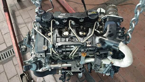 Foto: MOTOR ( 9H01 ) eines Peugeot 207 SW 110 HDi FAP (Blue Lion)