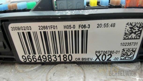 Foto: ZENTRALELEKTRIK / STEUERGERÄT eines Peugeot 207 SW 110 HDi FAP (Blue Lion) GL