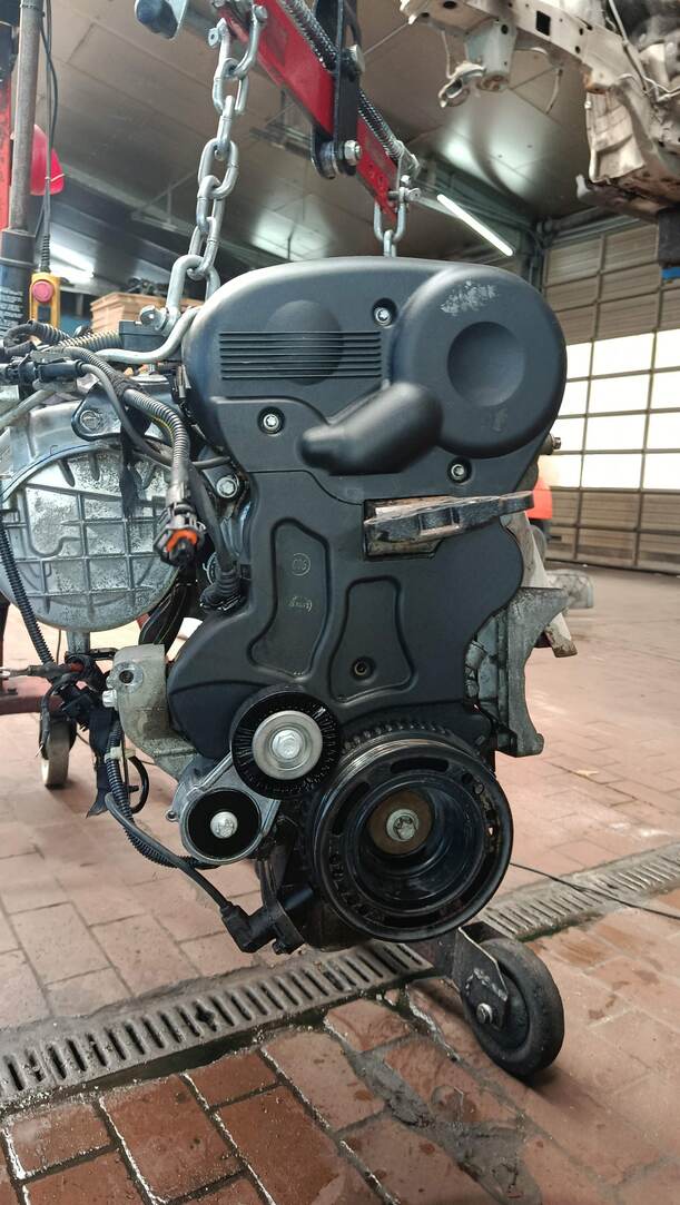 Foto: MOTOR ( X18XE1 ) eines Opel Astra 1.8 Caravan