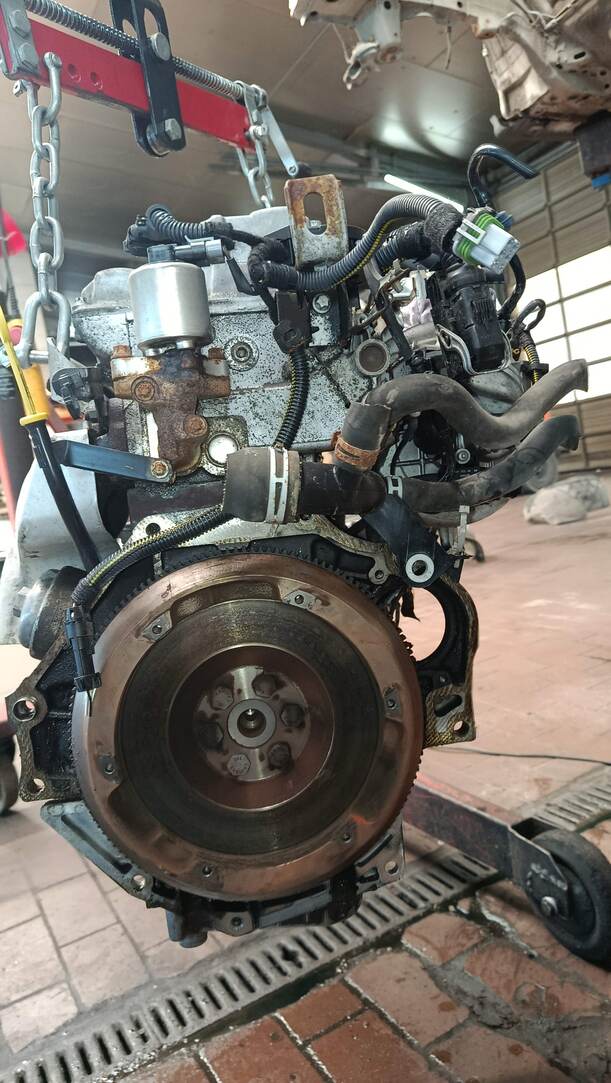 Foto: MOTOR ( X18XE1 ) eines Opel Astra 1.8 Caravan