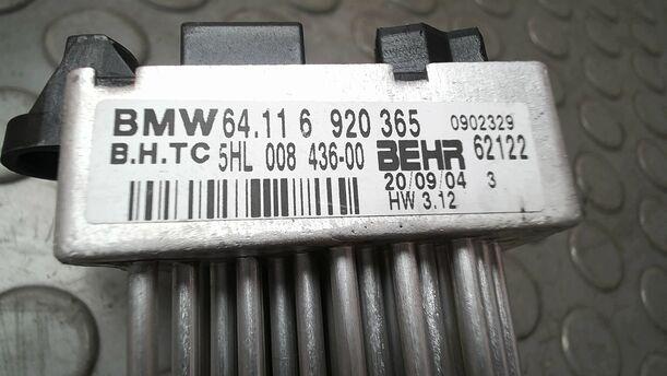 Foto: WIDERSTAND HEIZUNGSGEBLÄSE eines BMW 318d touring GLXi