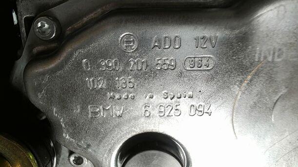 Foto: SCHEIBENWISCHERMOTOR HINTEN ( VARIANT ) eines BMW 318d touring GLXi