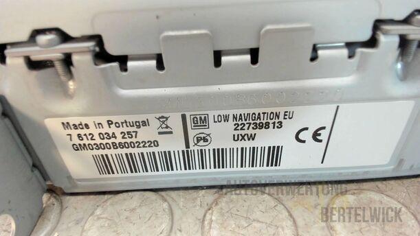 Foto: RADIO CD500 ( NAVI ) eines Opel Astra 1.7 CDTI DPF Sports Tourer GLXi