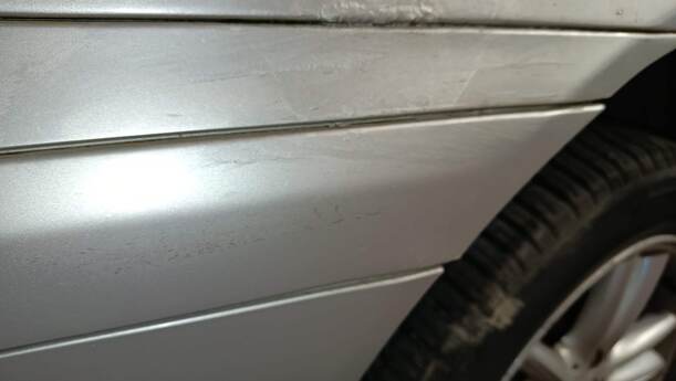 Foto: STOSSFÄNGER / STOßSTANGE HINTEN eines Mercedes-Benz C 220 CDI