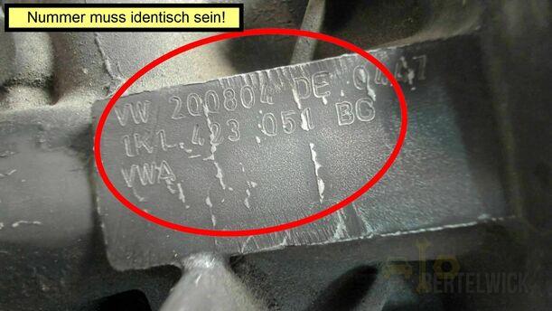 Foto: LENKGETRIEBE ELEKTRISCH / ELEKTROLENKUNG eines VW Golf 1.4 FSI Fun