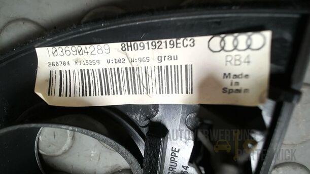 Foto: TACHOBLENDE eines Audi A4 Cabriolet 2.5 TDI Fun