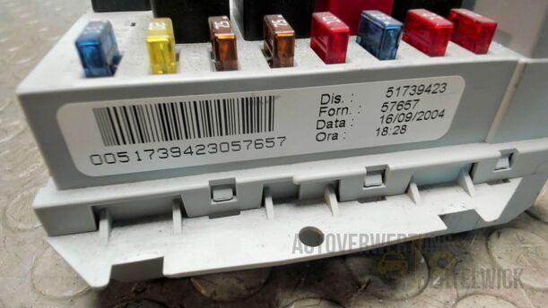 Foto: SICHERUNGSKASTEN eines Fiat Idea 1.2 16V Attraction