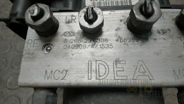 Foto: HAUPTBREMSAGGREGAT ABS eines Fiat Idea 1.2 16V Attraction
