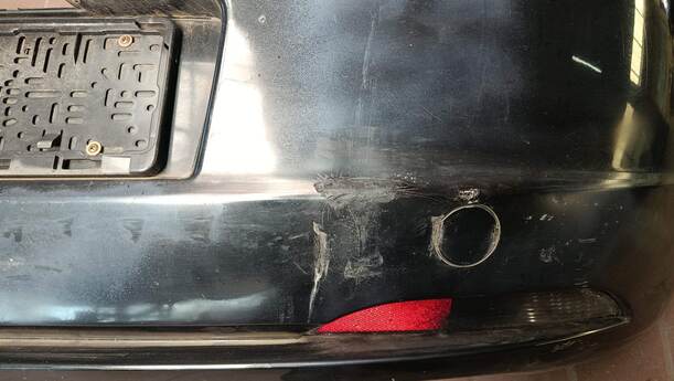 Foto: STOSSFÄNGER/ STOßSTANGE HINTEN eines Fiat Grande Punto 1.2 8V Special