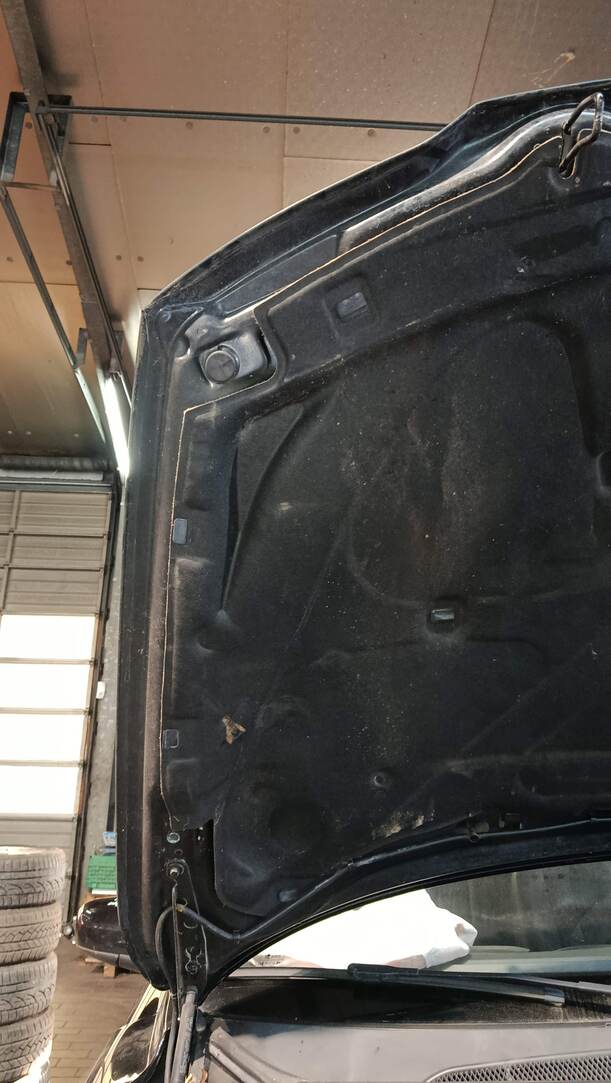 Foto: MOTORHAUBE eines Volvo S80 2.5T CL