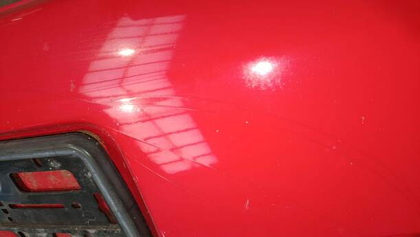 Foto: STOSSFÄNGER / STOßSTANGE VORNE ( CABRIO ) eines Opel Astra Cabrio 2.2 16V