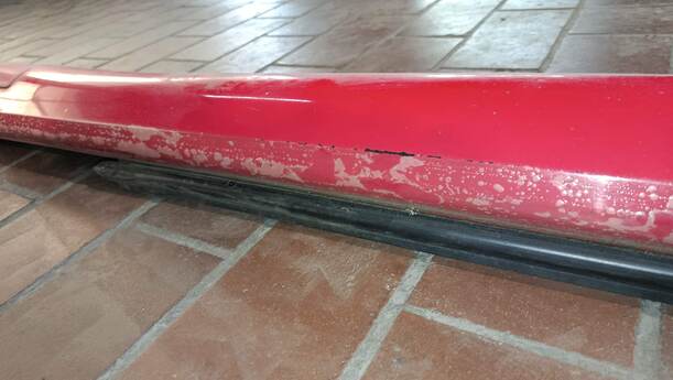 Foto: SCHWELLERBLENDE LINKS eines Opel Astra Cabrio 2.2 16V