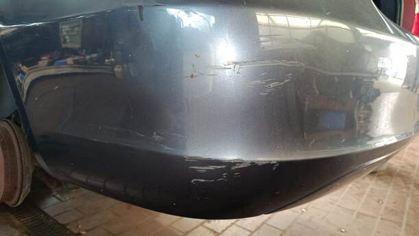 Foto: STOSSFÄNGER/ STOßSTANGE HINTEN ( COMBI ) eines Skoda Fabia 1.2 HTP Combi