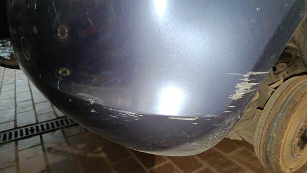 Foto: STOSSFÄNGER / STOßSTANGE HINTEN eines Opel Corsa 1.2 16V