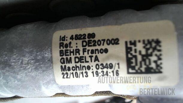 Foto: WÄRMETAUSCHER eines Opel Astra 1.4 Turbo ecoFLEX Start/Stop Fun