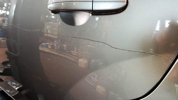Foto: TÜR HINTEN LINKS ( TURNIER ) eines Ford Mondeo Turnier 2.0 TDCi Aut. Fun