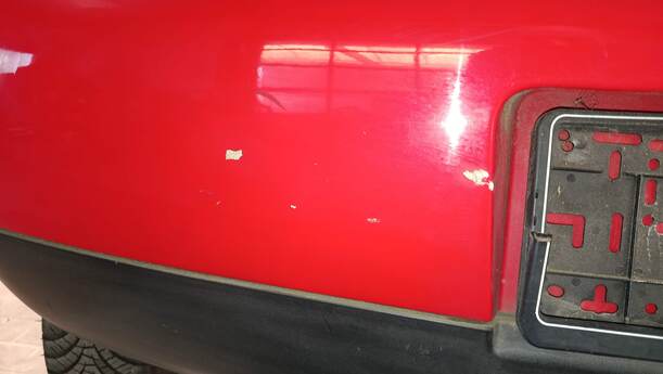 Foto: STOSSFÄNGER / STOßSTANGE HINTEN eines VW Lupo 1.0 GL