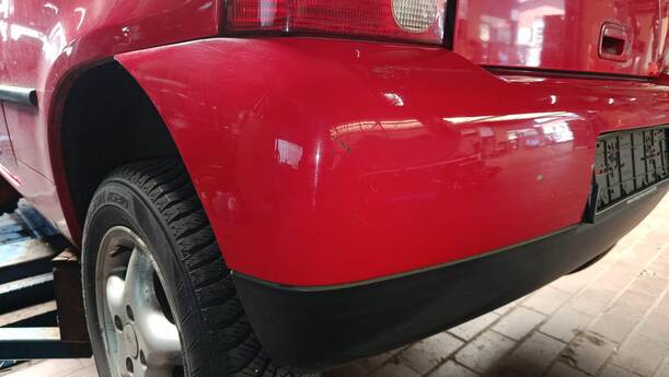 Foto: STOSSFÄNGER / STOßSTANGE HINTEN eines VW Lupo 1.0 GL
