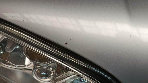 Foto: MOTORHAUBE eines VW Golf 1.4 GL