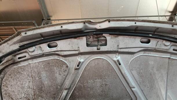 Foto: MOTORHAUBE eines VW Golf 1.4 GL