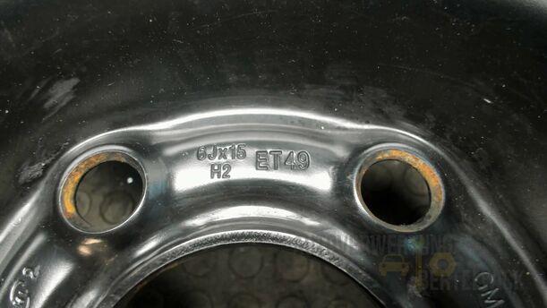 Foto: FELGE NOTLAUFRAD 6X16 ET 49 eines Opel Astra Cabrio 2.2 16V