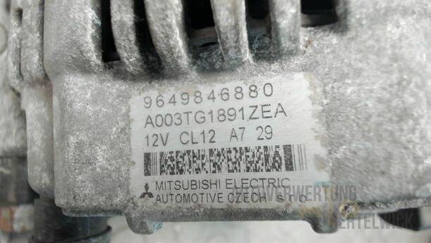 Foto: LICHTMASCHINE / GENERATOR eines Peugeot 407 140