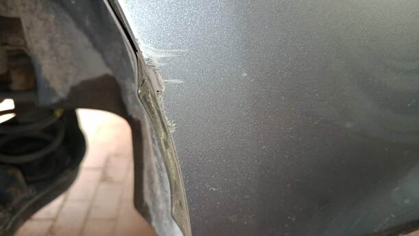 Foto: STOSSFÄNGER/ STOßSTANGE HINTEN ( KOMBI ) eines Mazda 6 Sport Kombi 2.2 CD DPF