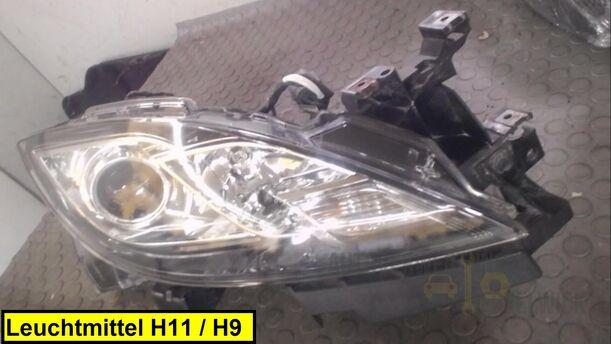 Foto: SCHEINWERFER RECHTS ( FACELIFT ) eines Mazda 6 Sport Kombi 2.2 CD DPF