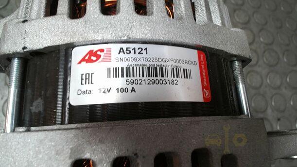 Foto: LICHTMASCHIENE ( AS / 100A ) eines Mazda 6 Sport Kombi 2.2 CD DPF