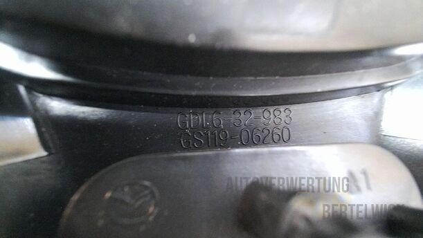 Foto: LENKRADVERKLEIDUNG/ BLENDE LENKRAD eines Mazda 6 Sport Kombi 2.2 CD DPF Fun