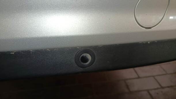 Foto: STOSSFÄNGER / STOßSTANGE HINTEN eines Ford C-MAX 1.6 EcoBoost Start-Stop-System Special