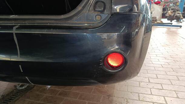 Foto: STOSSSTANGE / STOSSFÄNGER HINTEN eines Ford Fiesta 1.4 Special