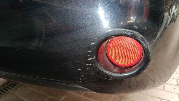 Foto: STOSSSTANGE / STOSSFÄNGER HINTEN eines Ford Fiesta 1.4 Special