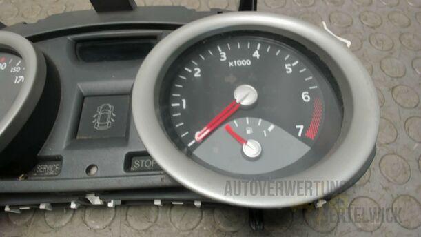 Foto: KOMBIINSTRUMENT / TACHOEINHEIT eines Renault Megane 1.4 Grandtour Special