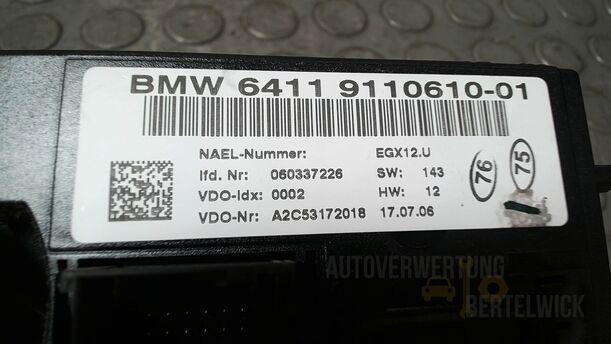 Foto: HEIZUNGSBETÄTIGUNG eines BMW 320i Touring Special