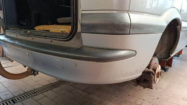 Foto: STOSSFÄNGER / STOßSTANGE HINTEN eines Opel Zafira 1.8 16V Special