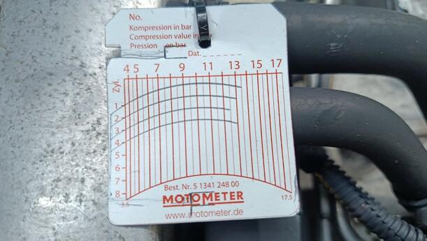 Foto: MOTOR ( X18XE1 ) eines Opel Zafira 1.8 16V Special