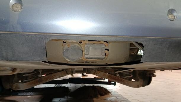 Foto: STOSSFÄNGER/ STOßSTANGE HINTEN ( TURNIER ) eines Ford Mondeo 2.0 Turnier Special