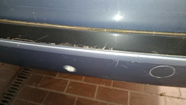 Foto: STOSSFÄNGER/ STOßSTANGE HINTEN ( TURNIER ) eines Ford Mondeo 2.0 Turnier Special